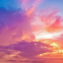 This is a pixiv picture whose title is Colorful Sky.