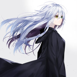 This is a pixiv picture whose title is 髪.