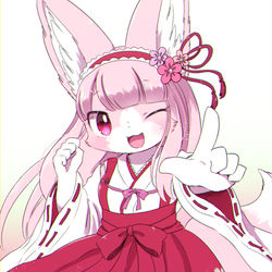 This is a pixiv picture whose title is 和ロリ巫女さん.