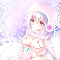 This is a pixiv picture whose title is ❄☃❄.