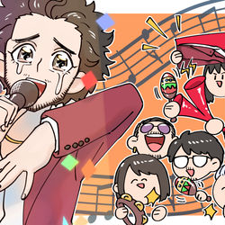 This is a pixiv picture whose title is Yakuza LOG8.