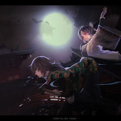 This is a pixiv picture whose title is 义忍.