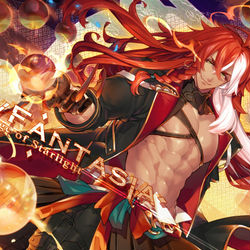 This is a pixiv picture whose title is 【PFAOS】緋数珠のヴィヴァルト【ルナス】.