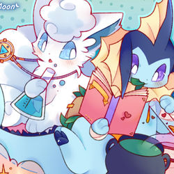 This is a pixiv picture whose title is [Commission] Potion.