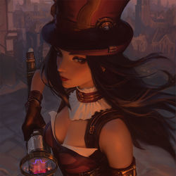 This is a pixiv picture whose title is i'm on the case.