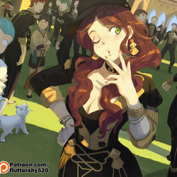 This is a pixiv picture whose title is Who is My Prince Charming?.