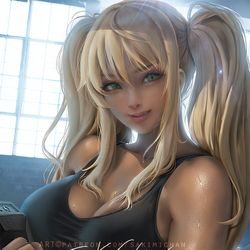 This is a pixiv picture whose title is 纱仓响 Hibiki portrait.