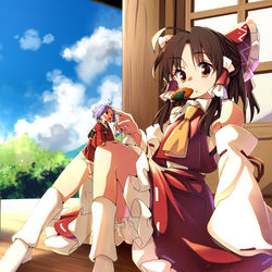 This is a pixiv picture whose title is 一個頂戴！だーめ.