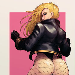 This is a pixiv picture whose title is Black Canary.