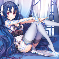 This is a pixiv picture whose title is 💠  青鬼姫　💠.