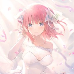 This is a pixiv picture whose title is ウェディング二乃.