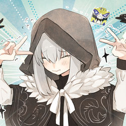 This is a pixiv picture whose title is ふわふわの（においの）アサシン.