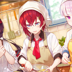 This is a pixiv picture whose title is 🍪🍪🍪.