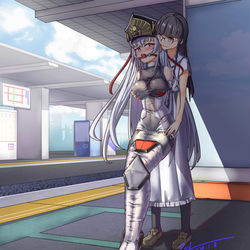 This is a pixiv picture whose title is 约稿-军姬（Re:CREATORS）.