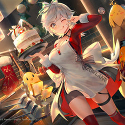 This is a pixiv picture whose title is Christmas Seattle.