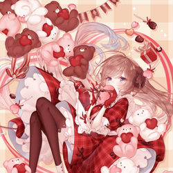 This is a pixiv picture whose title is 【お仕事】七瀬すばるさん.
