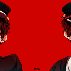 This is a pixiv picture whose title is 地縛少年花子くん.