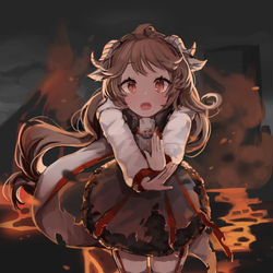 This is a pixiv picture whose title is エイヤ.