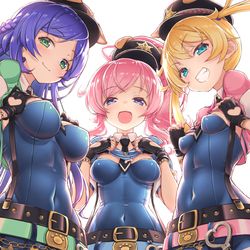 This is a pixiv picture whose title is わんわんキラッツ.