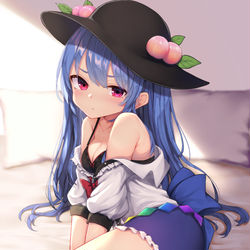 This is a pixiv picture whose title is 天子ちゃん.