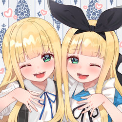 This is a pixiv picture whose title is ふたりのアリスちゃん.