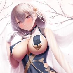 This is a pixiv picture whose title is シリアス.