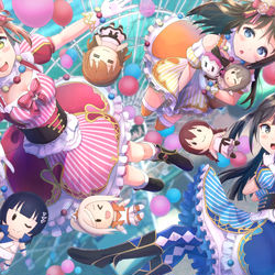 This is a pixiv picture whose title is 1stユニットシングル.