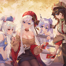 This is a pixiv picture whose title is Pocky~！.