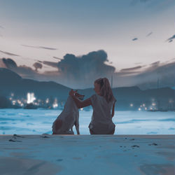 This is a pixiv picture whose title is Your a good boy.