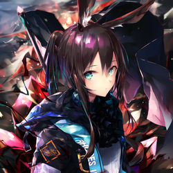 This is a pixiv picture whose title is アーミヤ🐰.