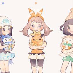 This is a pixiv picture whose title is 鳥ポケモンたち.