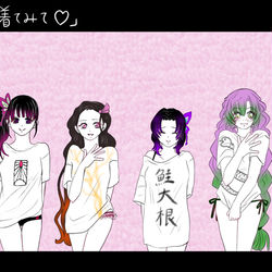 This is a pixiv picture whose title is 彼シャツ着てみて！.
