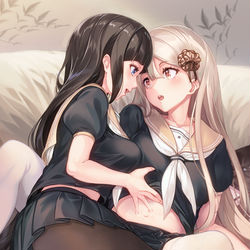 This is a pixiv picture whose title is 誘ってる顔してた.