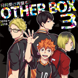This is a pixiv picture whose title is 【RTS!!27新刊①】日向受け再録本サンプル.