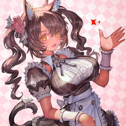 This is a pixiv picture whose title is メイドセルケト！.