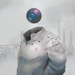 This is a pixiv picture whose title is researcher.