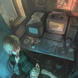 This is a pixiv picture whose title is ужин.