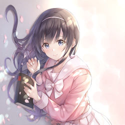 This is a pixiv picture whose title is 🌸.