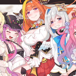 This is a pixiv picture whose title is 四期生.
