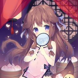 This is a pixiv picture whose title is 文月.
