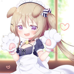 This is a pixiv picture whose title is 「ユウワクされちゃう～？ニヒヒ♡」.