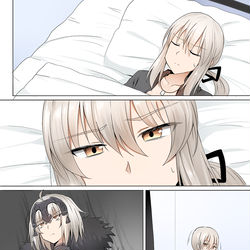 This is a pixiv picture whose title is ジャンヌママ[オルタ] Chapter 5.