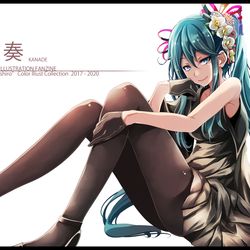 This is a pixiv picture whose title is フルカラーイラスト集「奏」.