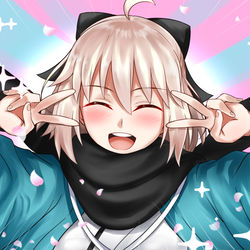 This is a pixiv picture whose title is コフコフのセイバー.