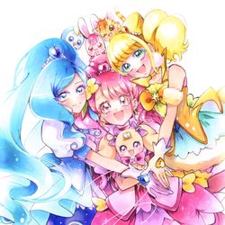 This is a pixiv picture whose title is ヒーリングっど♡プリキュア.