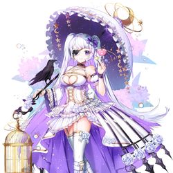 This is a pixiv picture whose title is [仕事絵] 魔女リリース.
