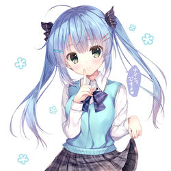 This is a pixiv picture whose title is 後輩JKちゃん.