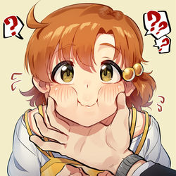This is a pixiv picture whose title is 柔らかい可奈.