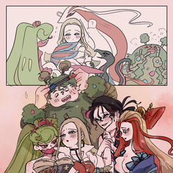 This is a pixiv picture whose title is ねぇオリーヴ私たちとイイコトしない?.