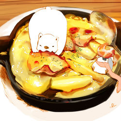 This is a pixiv picture whose title is グラタン.